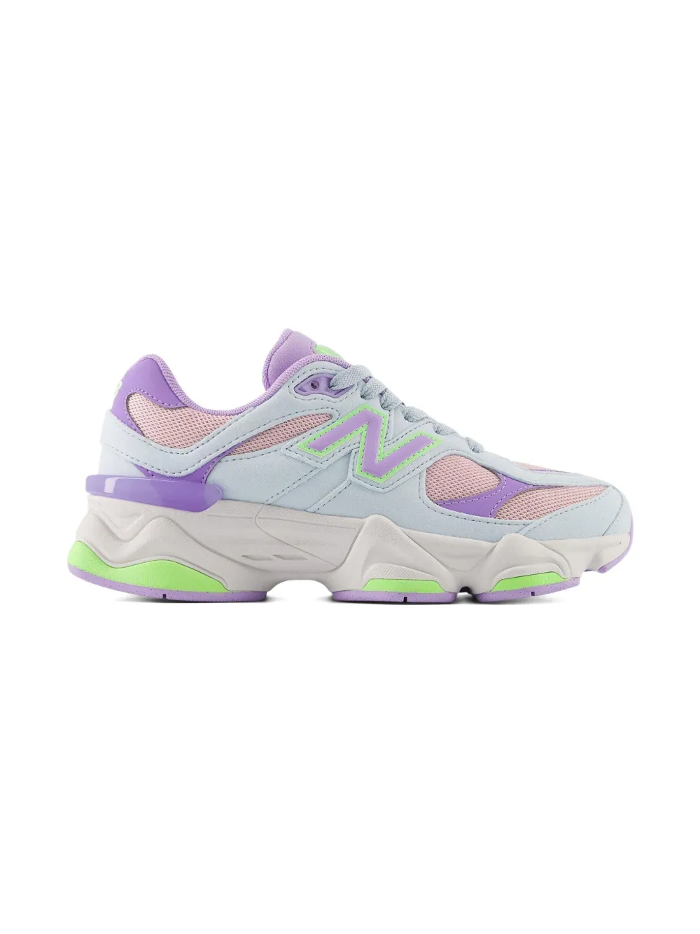 New Balance Kids 9060 logo-detail sneakers Blue