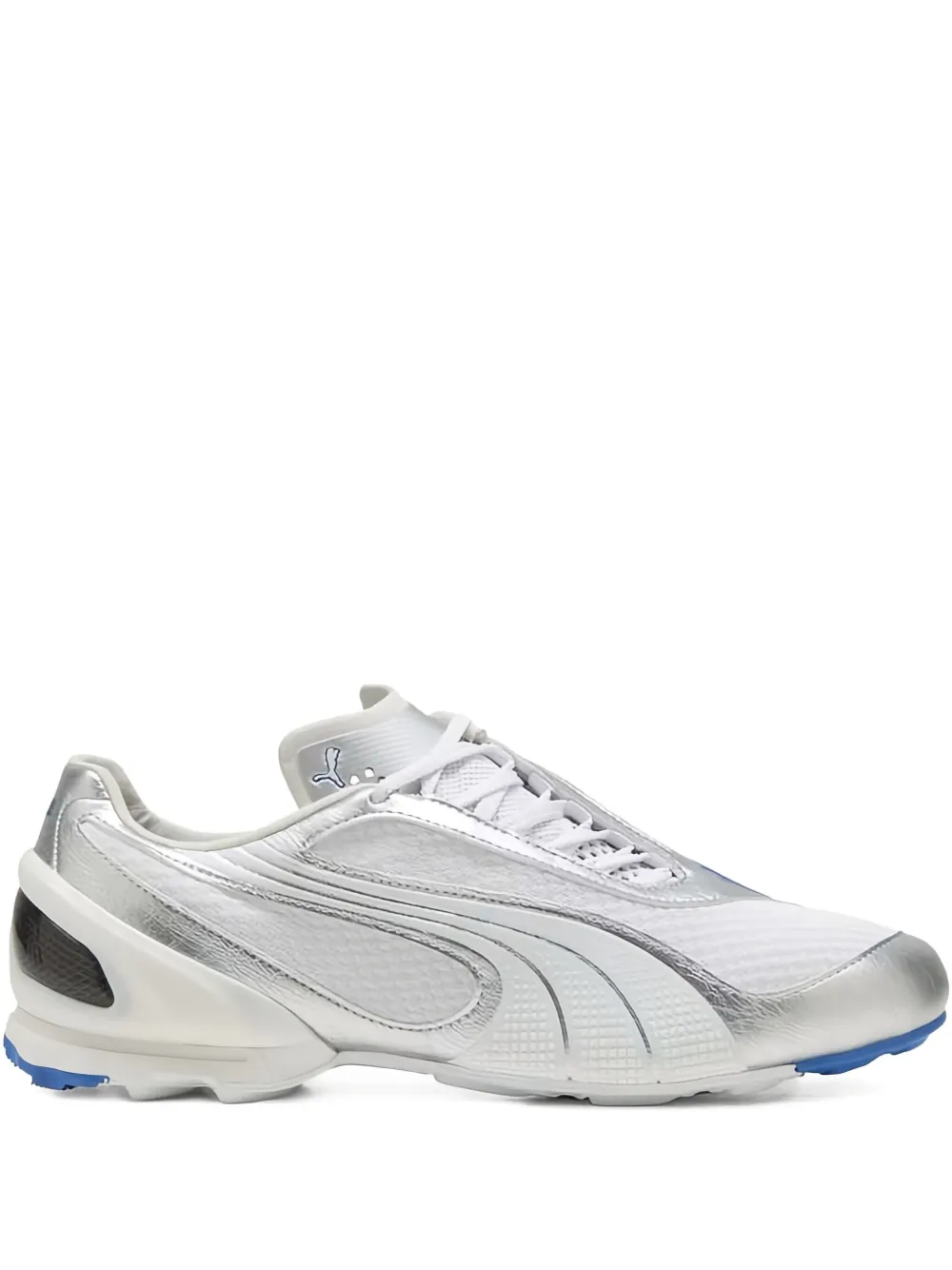 Puma V-s1 Leather Sneakers In White
