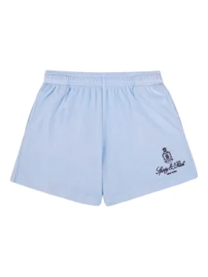 sporty&rich ショートパンツ Sporty & Rich ショートパンツ | ブラック | FARFETCH JP