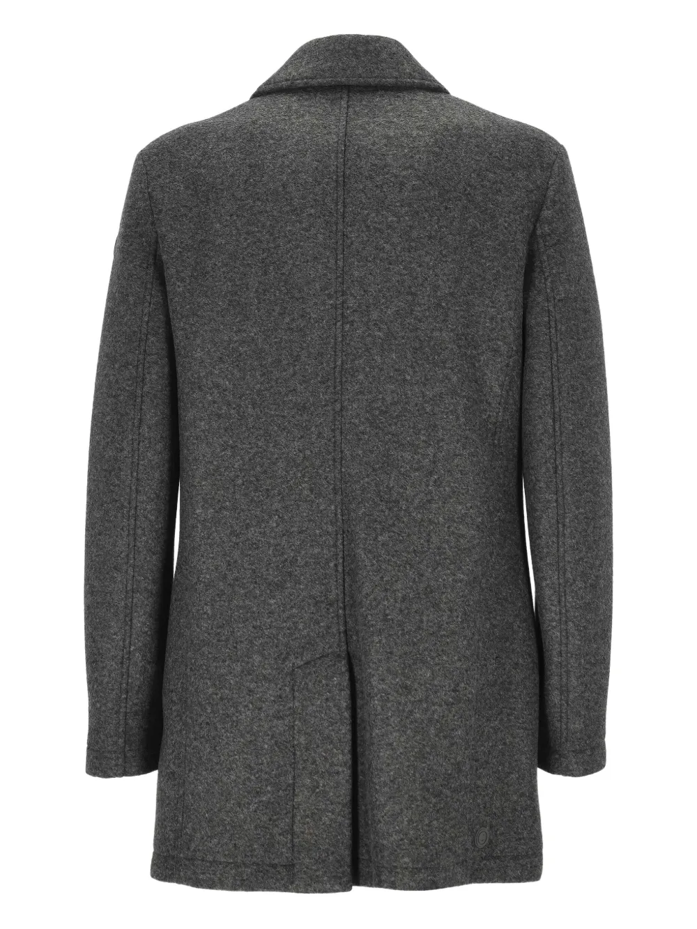 Colmar Button-fastening Long-sleeves Coat In Gray