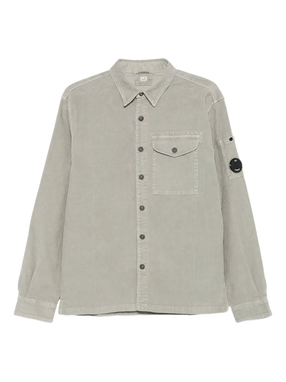 C.P. Company corduroy pocket shirt Grijs