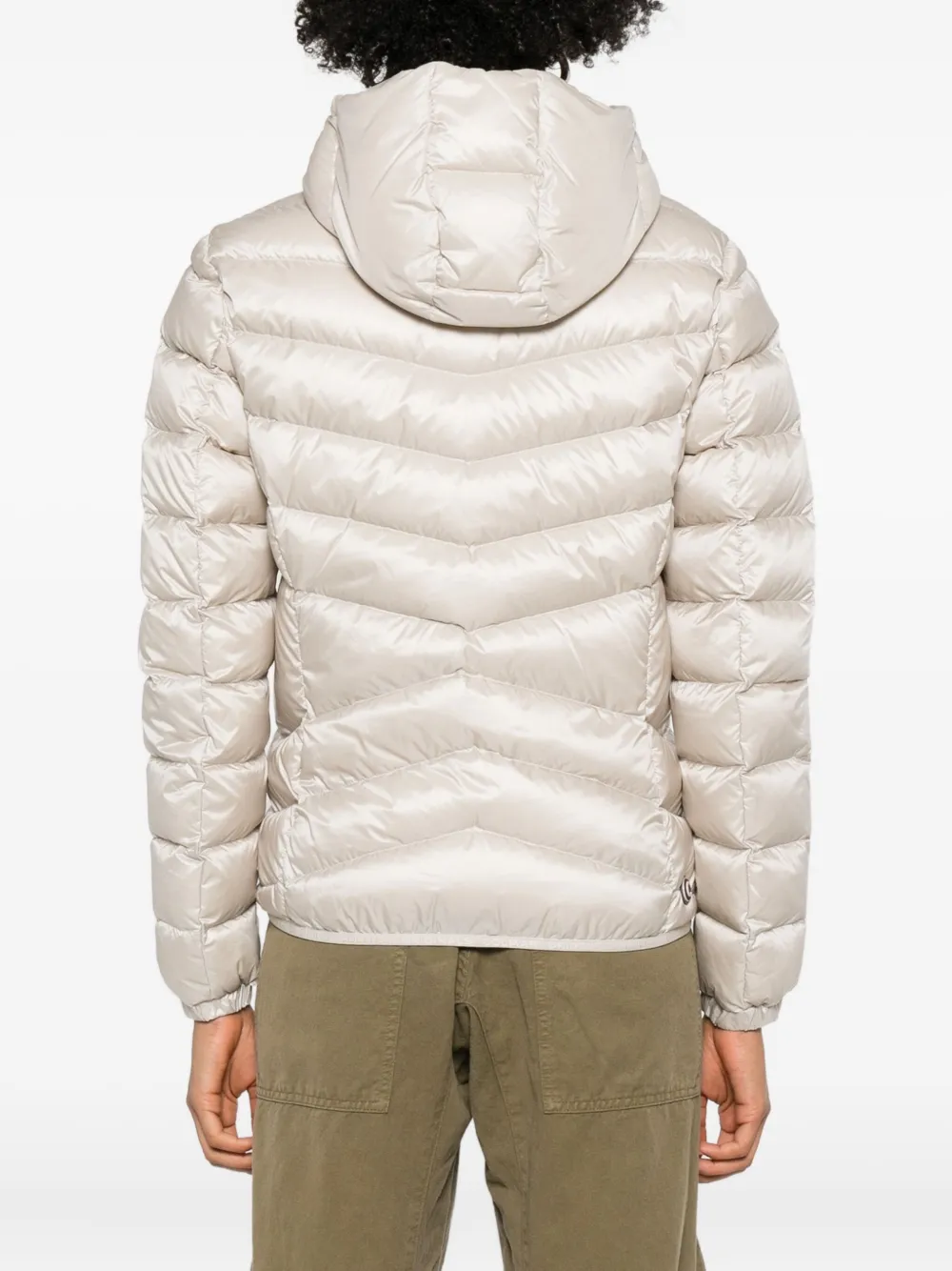 Colmar Hooded Quilted Jacket In White