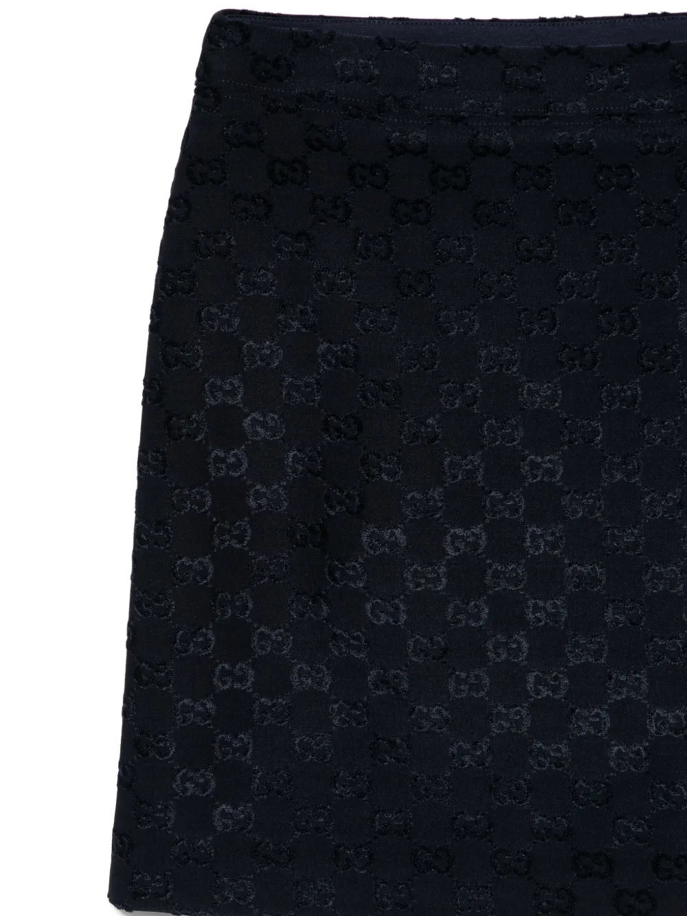 Gucci Kids Mini-rok met GG-patroon Blauw