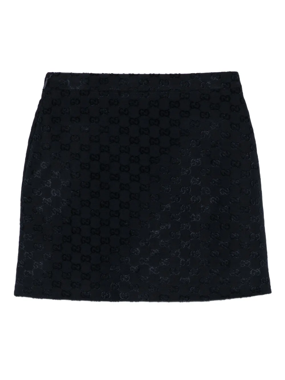 Gucci Kids Mini-rok met GG-patroon Blauw