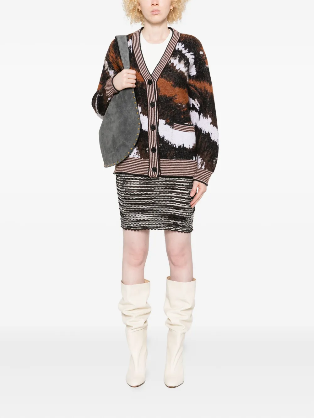 Missoni abstract-print buttoned cardigan | Cardigans | Image 2
