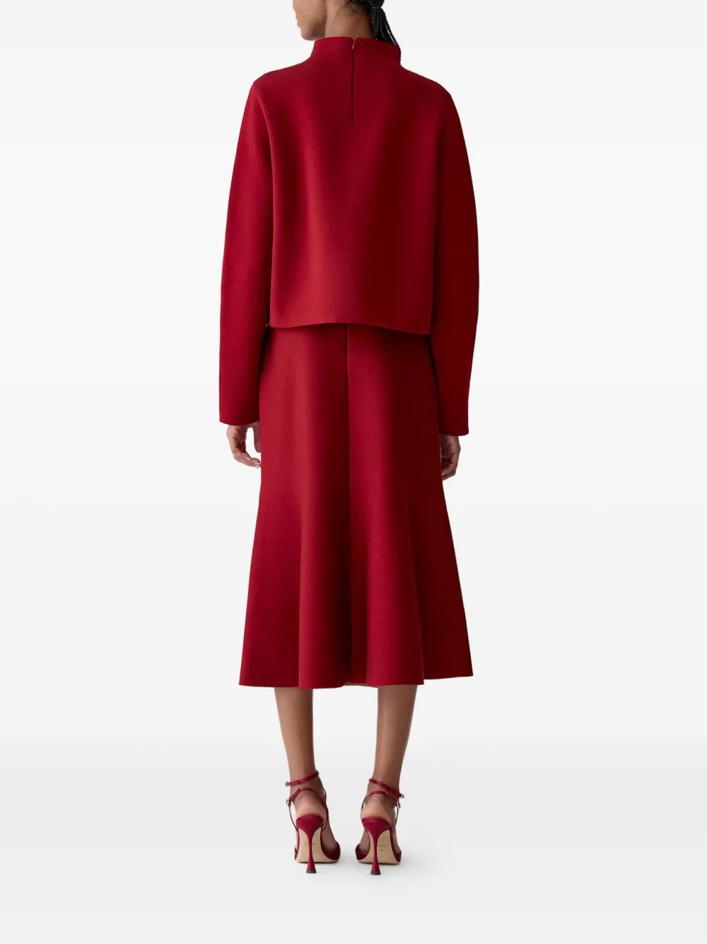 Carolina Herrera Cropped top Rood
