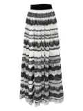 Carolina Herrera lace-embellished ball skirt - White