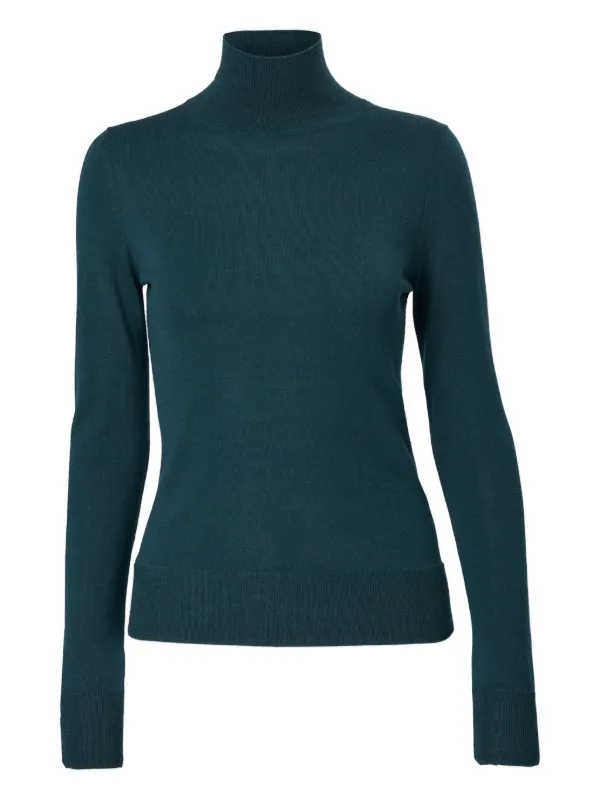Carolina Herrera Wool-silk Sweater in Green
