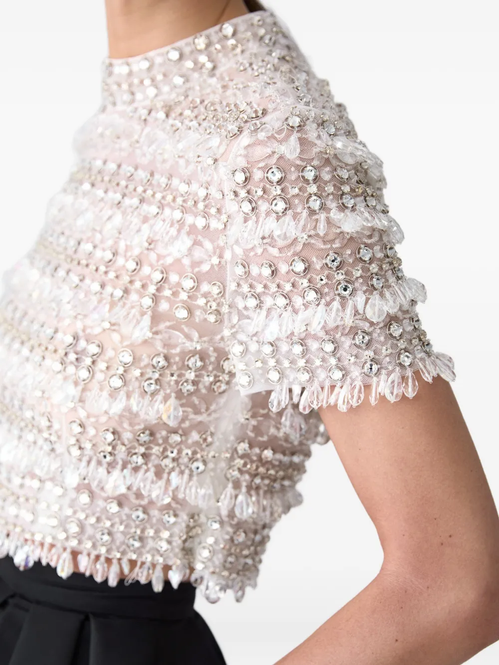 Carolina Herrera Palazzo plooibroek Zwart