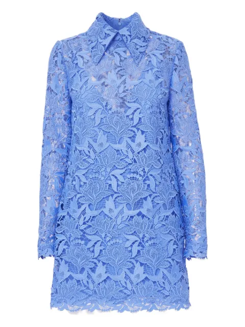 Carolina Herrera floral-lace mini dress