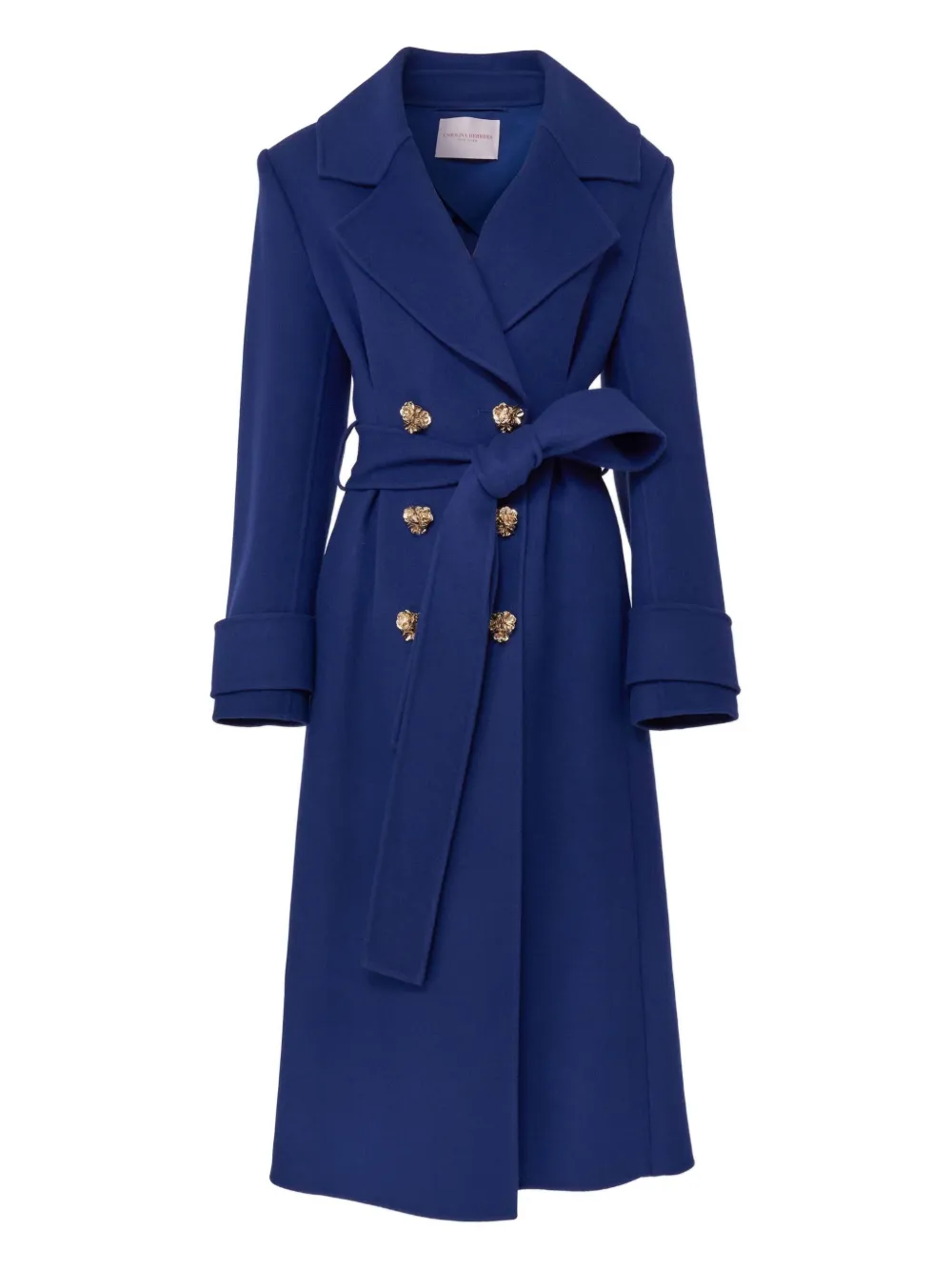 Carolina Herrera double-breasted belted coat | Blue | Image 1