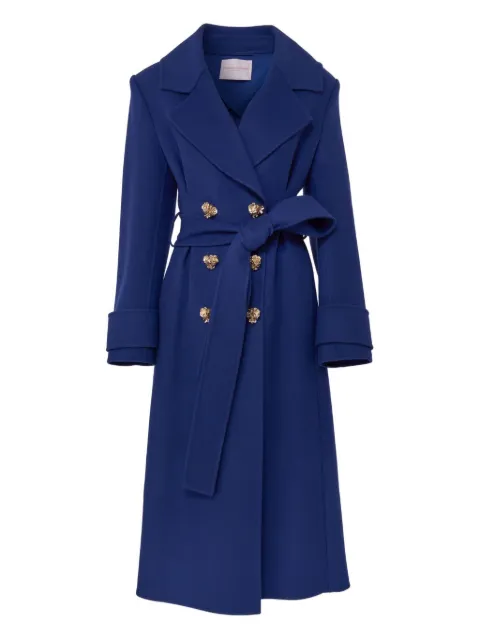 Carolina Herrera double-breasted belted coat