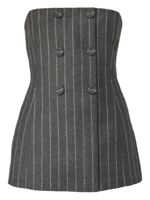 Carolina Herrera pinstripe-pattern double-breasted top