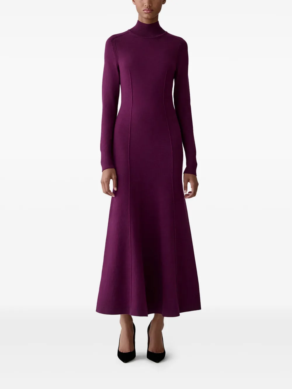 Carolina Herrera turtleneck wool-silk dress | Sweater Dresses | Image 2