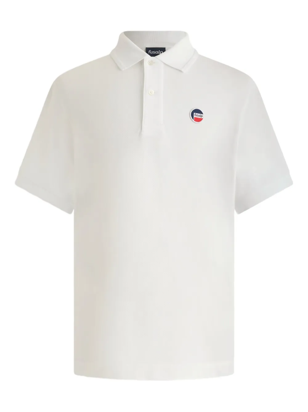 Fusalp Piqué katoenen poloshirt Wit