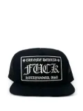 Chrome Hearts slogan-embroidered baseball hat - Black
