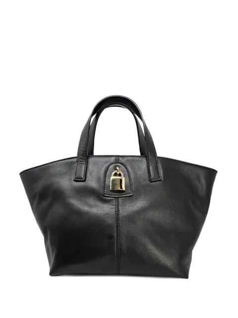 Madison.Maison x Joan Hornig lock-detail leather tote bag