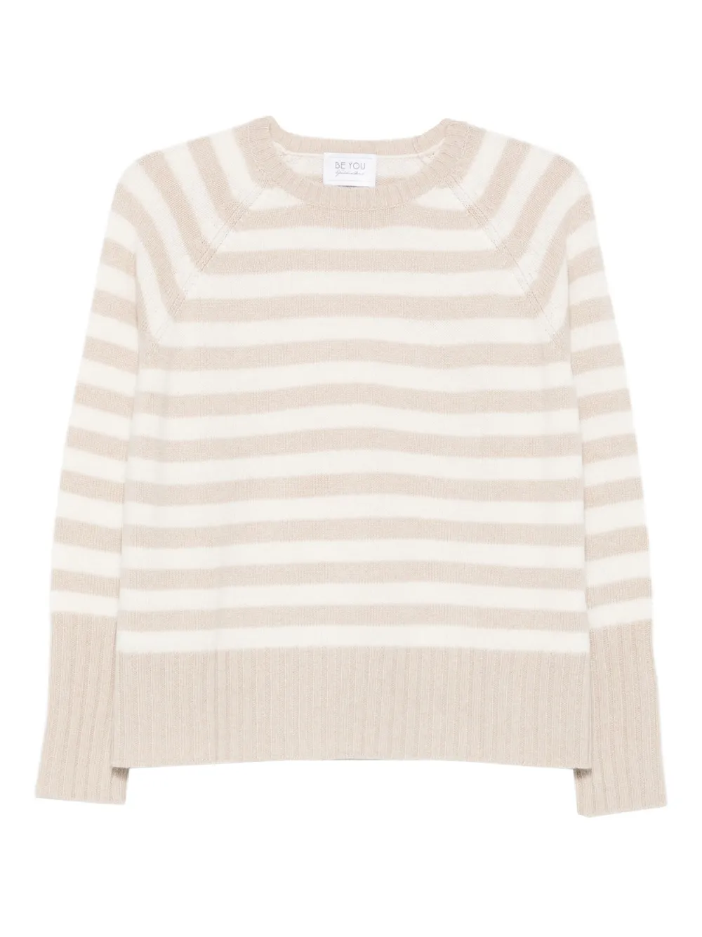 BeYou striped crew-neck sweater | Neutrals | Image 1
