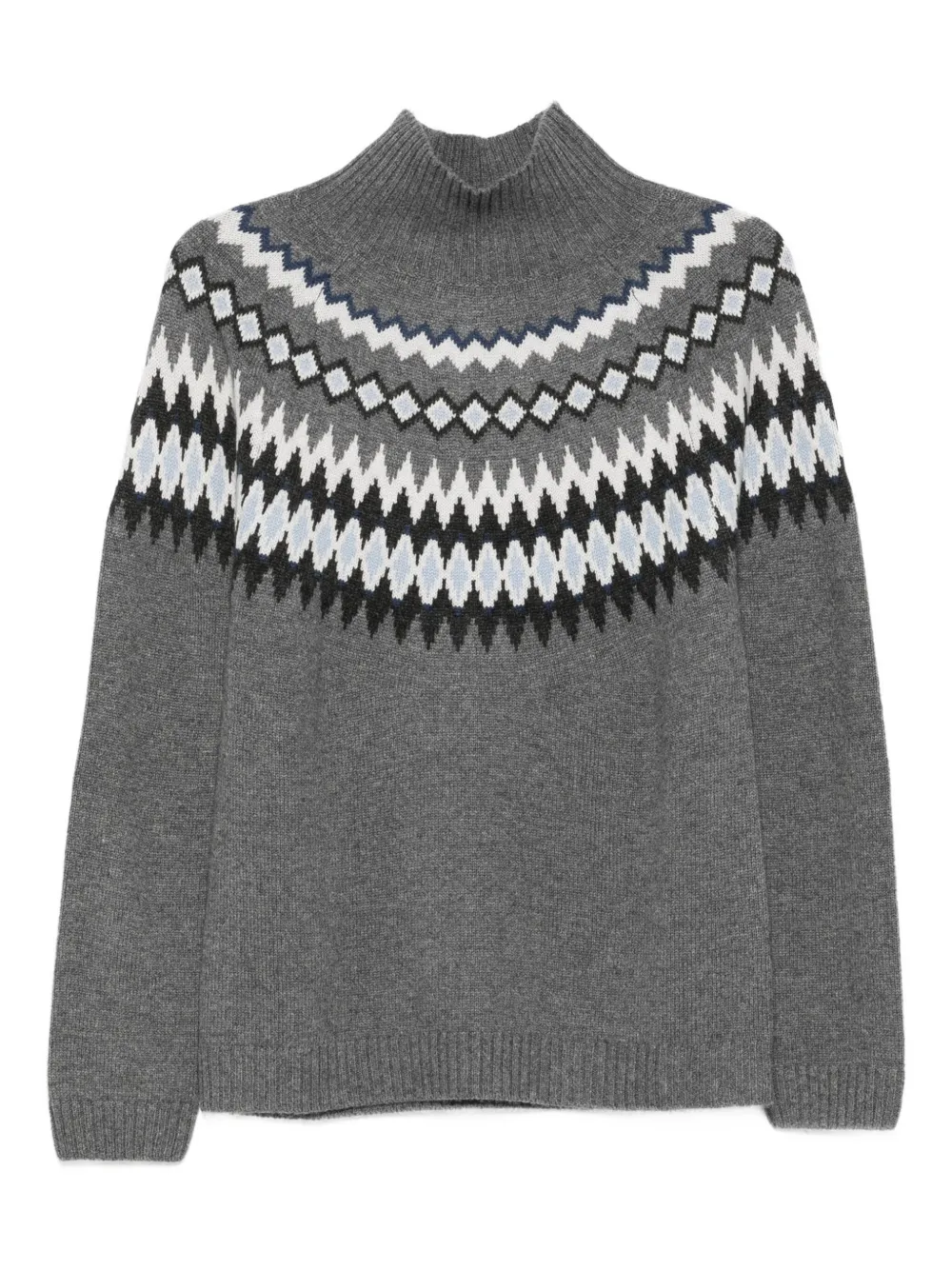 BeYou high-neck sweater | Grey | Image 1