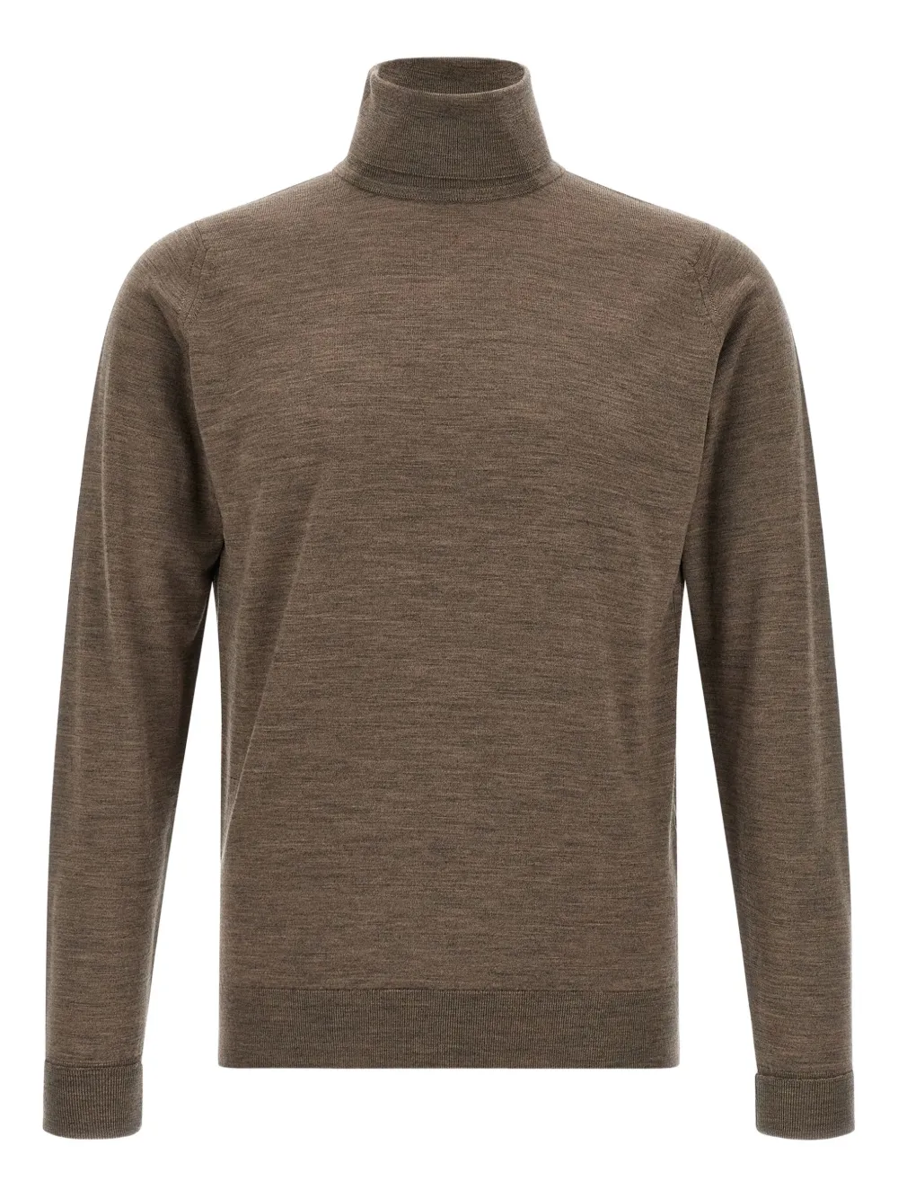 John Smedley Coltrui van merinowol Bruin