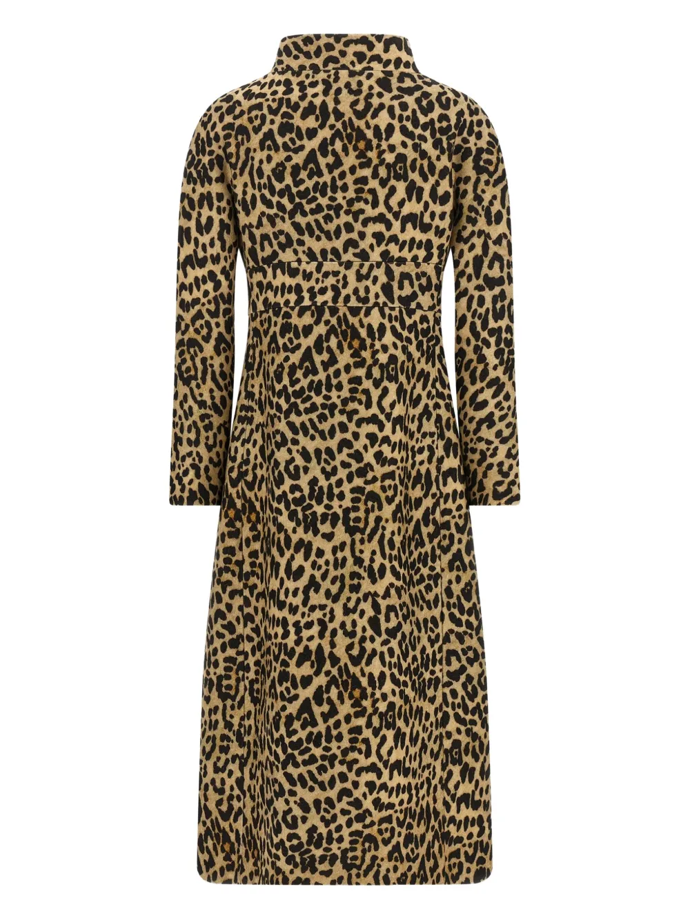 Valentino Garavani Jas met dierenprint en juwelen knopen Bruin
