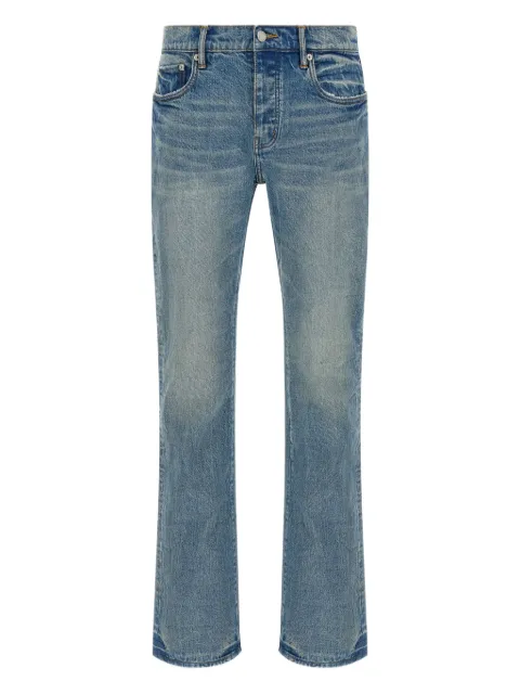 Purple Brand logo-patch jeans