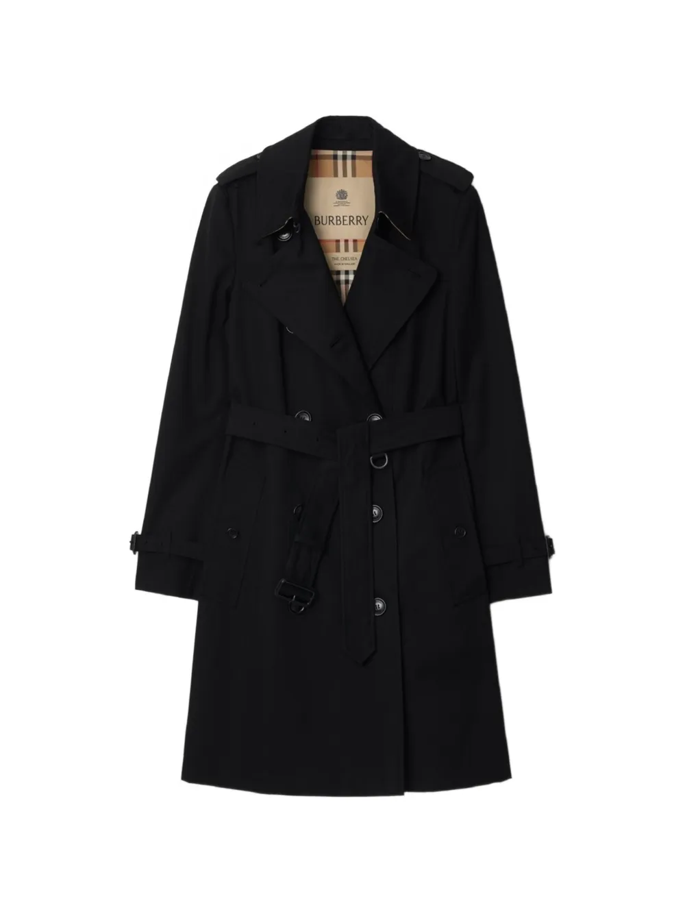 Burberry Chelsea Heritage trenchcoat Zwart