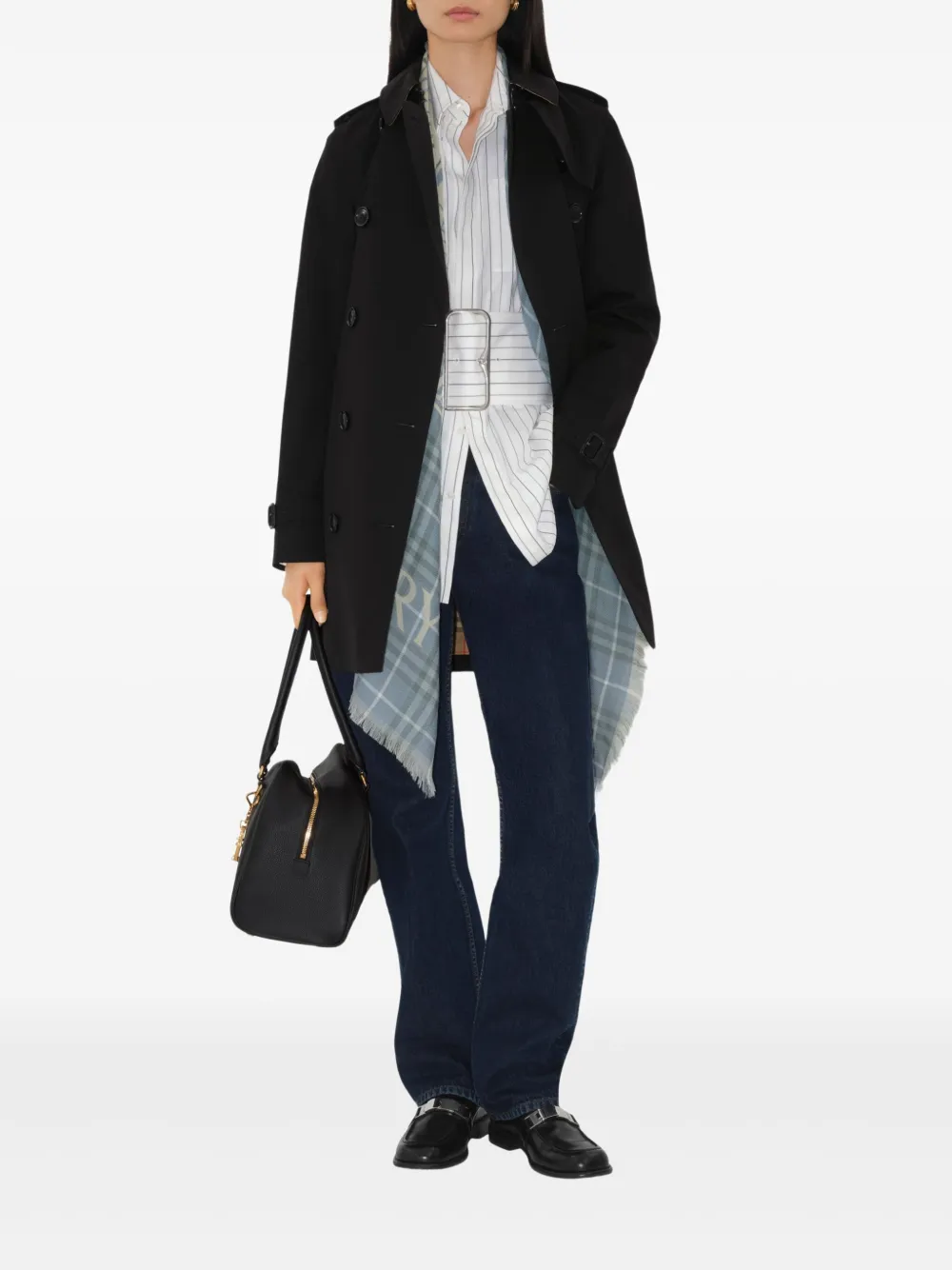 Burberry belted double-breasted trench coat | Trench Coats & Raincoats | Image 2