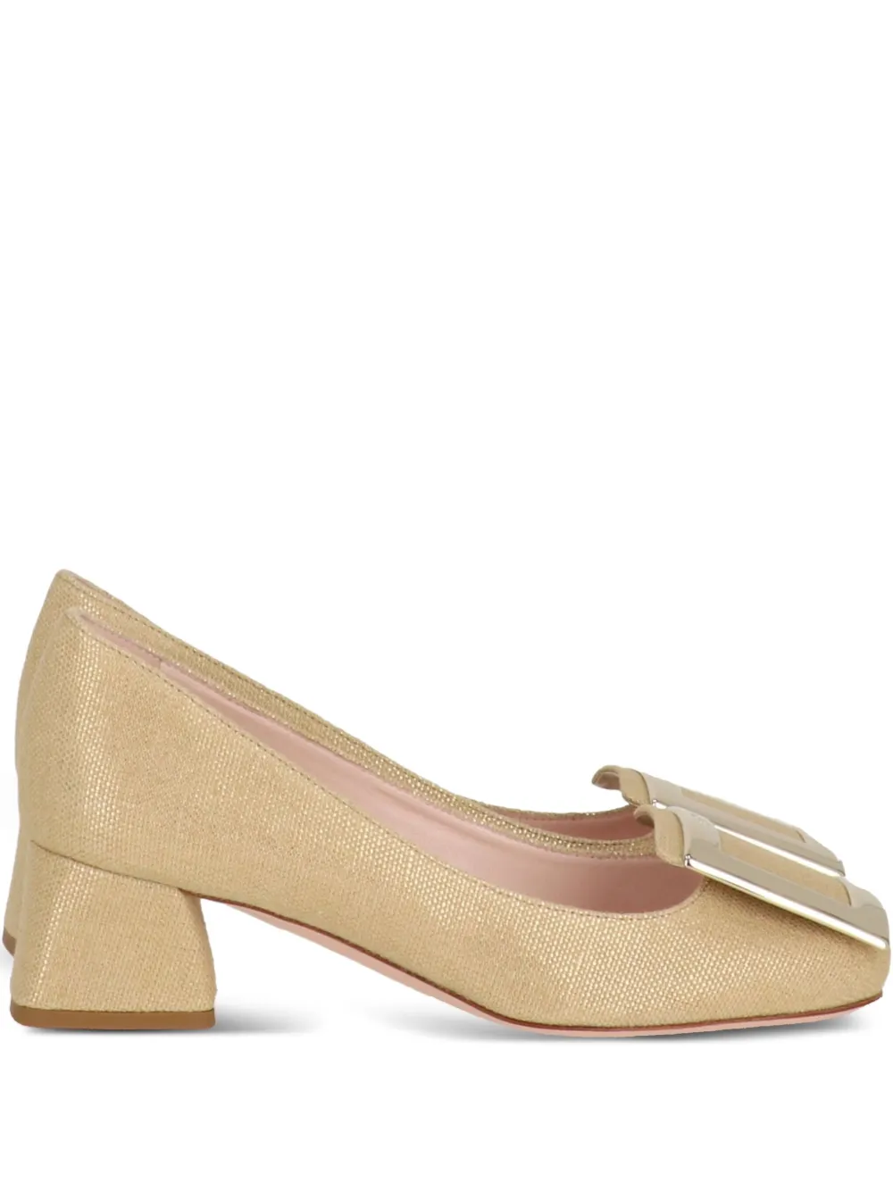 Roger Vivier block-heel pumps | Neutrals | Image 1
