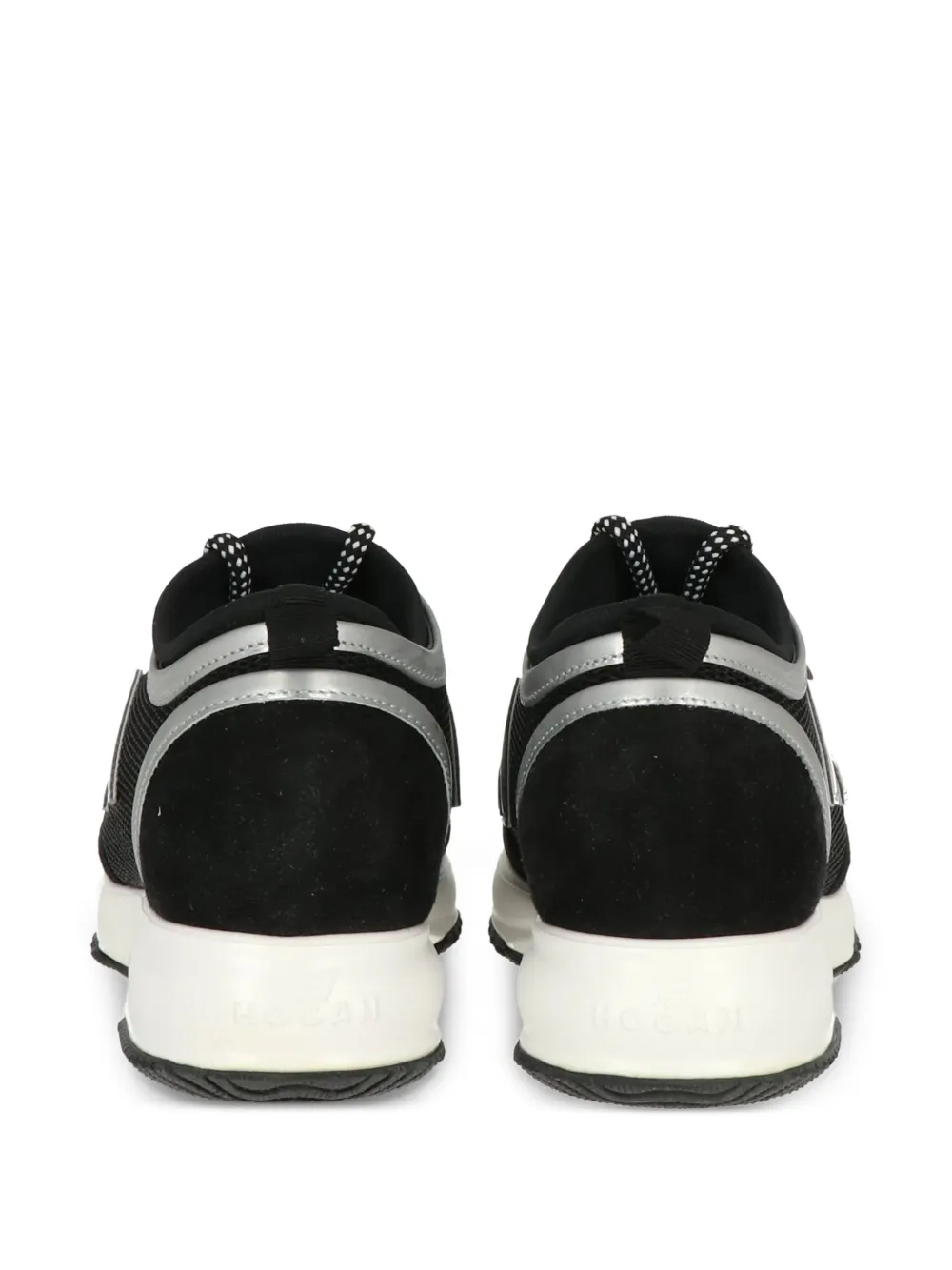 Hogan Holografische sneakers met logo-effect Zwart