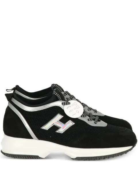 Hogan holographic logo-effect sneakers 
