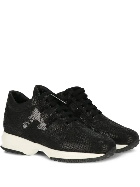 Hogan logo-embellished lace-up sneakers