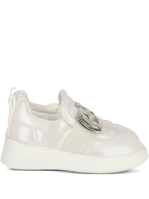 Hogan metallic-effect sneakers 