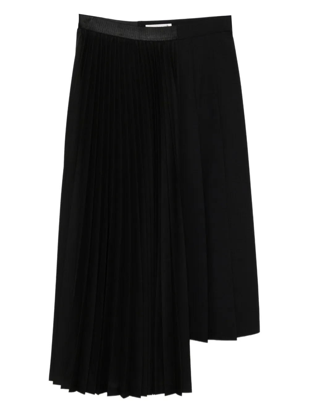Undercover pleated midi skirt | Black | Image 1