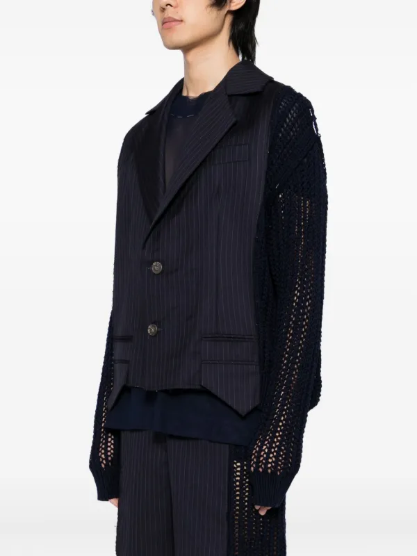 SONIA CARRASCO ダメージジャケット | ブルー | FARFETCH JP