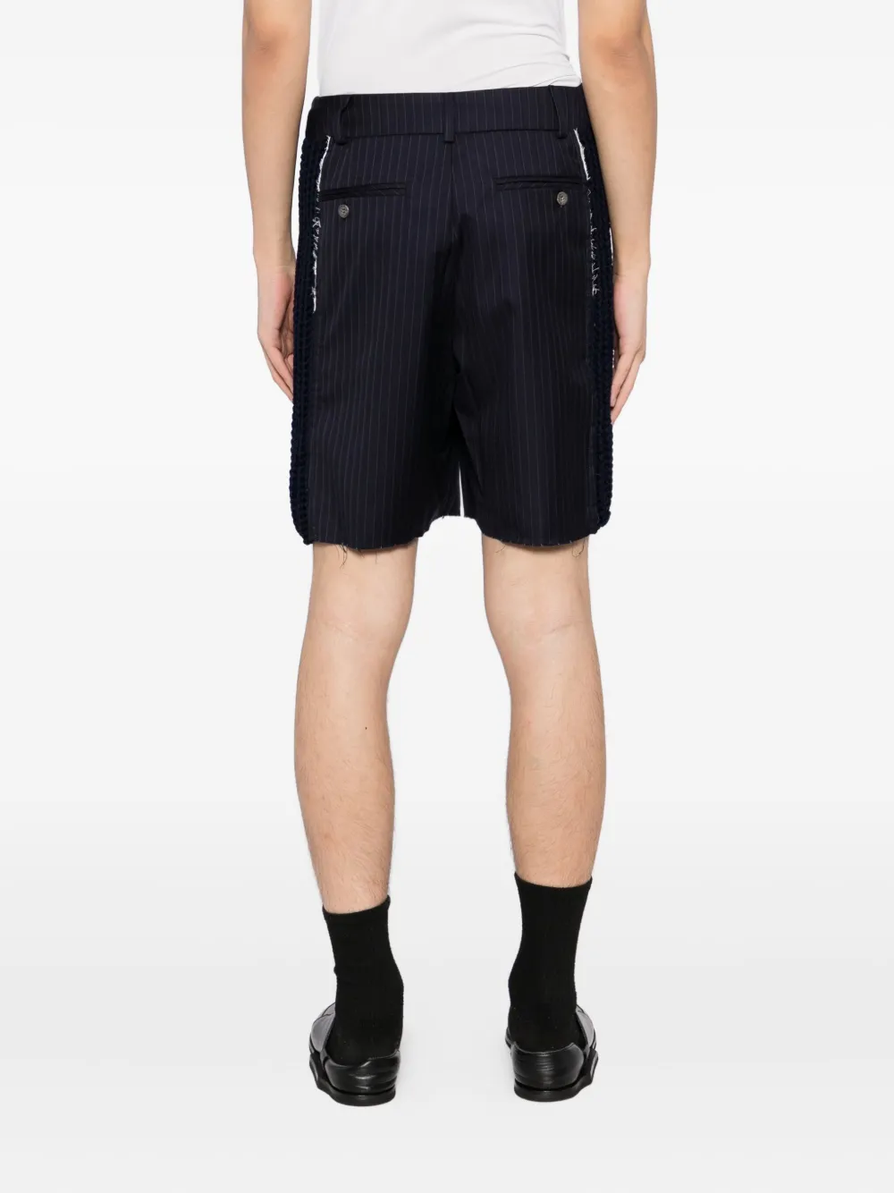 SONIA CARRASCO Gestreepte shorts Blauw