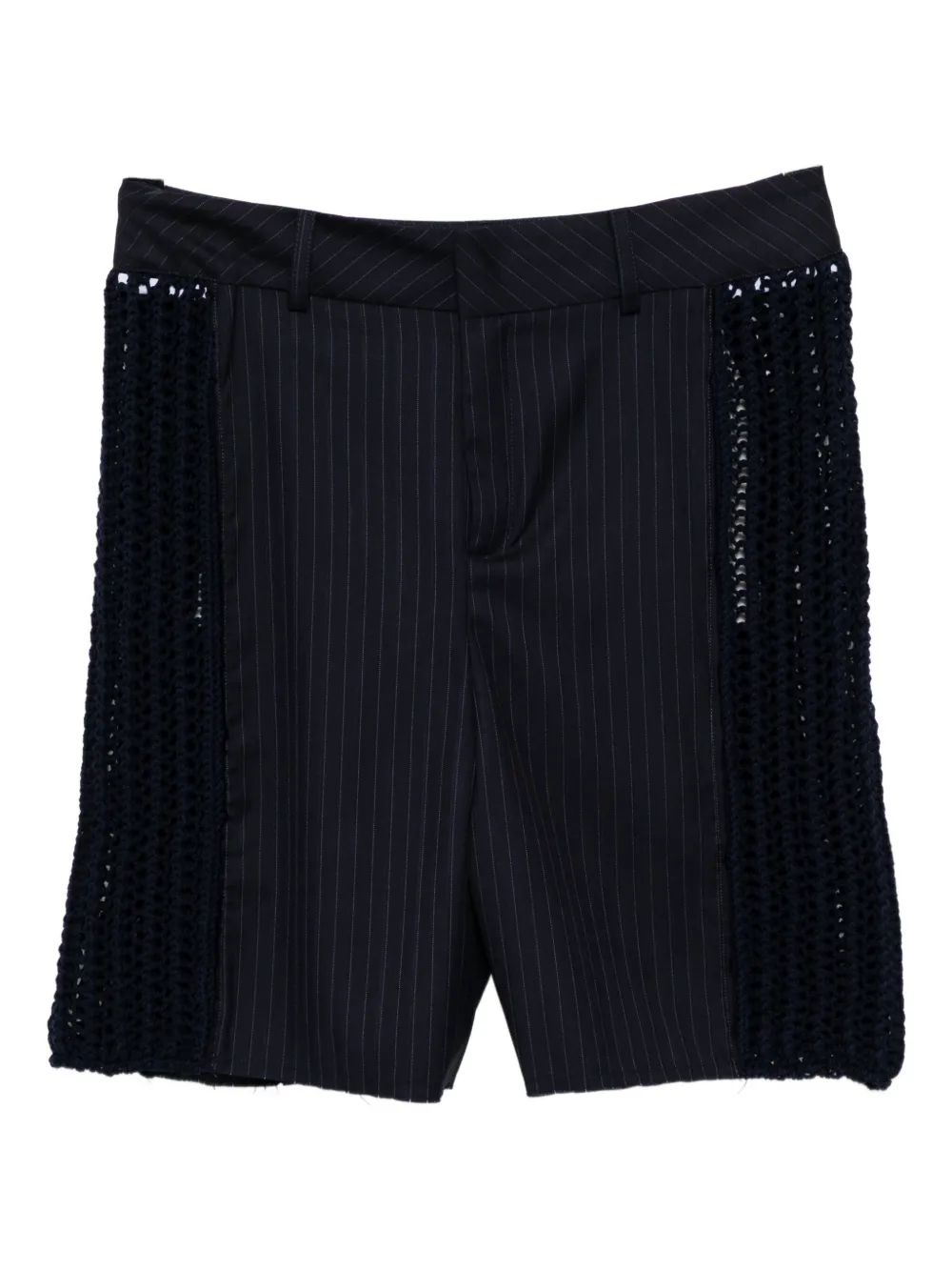 SONIA CARRASCO striped shorts - Blu