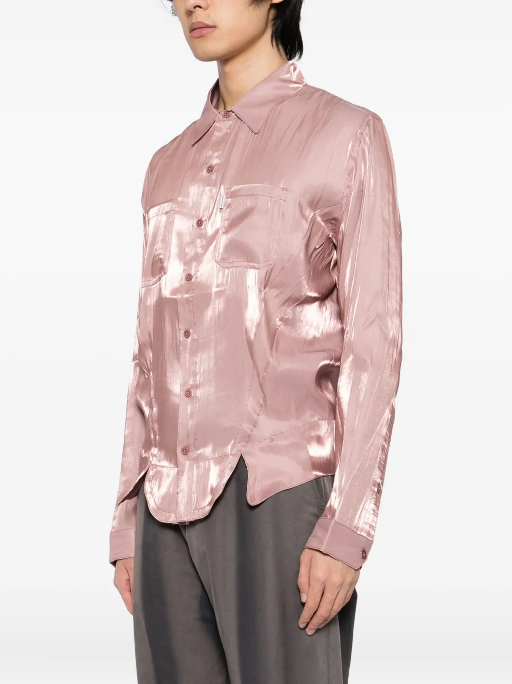 Juntae Kim Corset-style Shirt In Pink