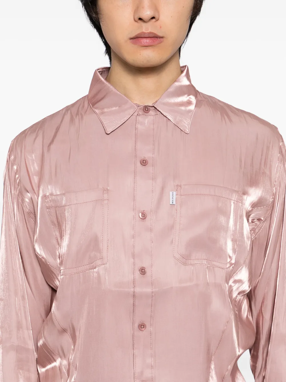 Juntae Kim Corset-style Shirt In Pink