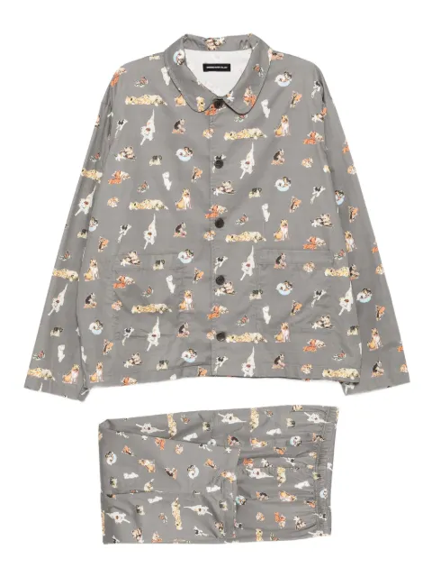 Undercover printed pajama sets