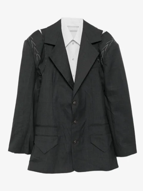 SONIA CARRASCO deconstructed blazer