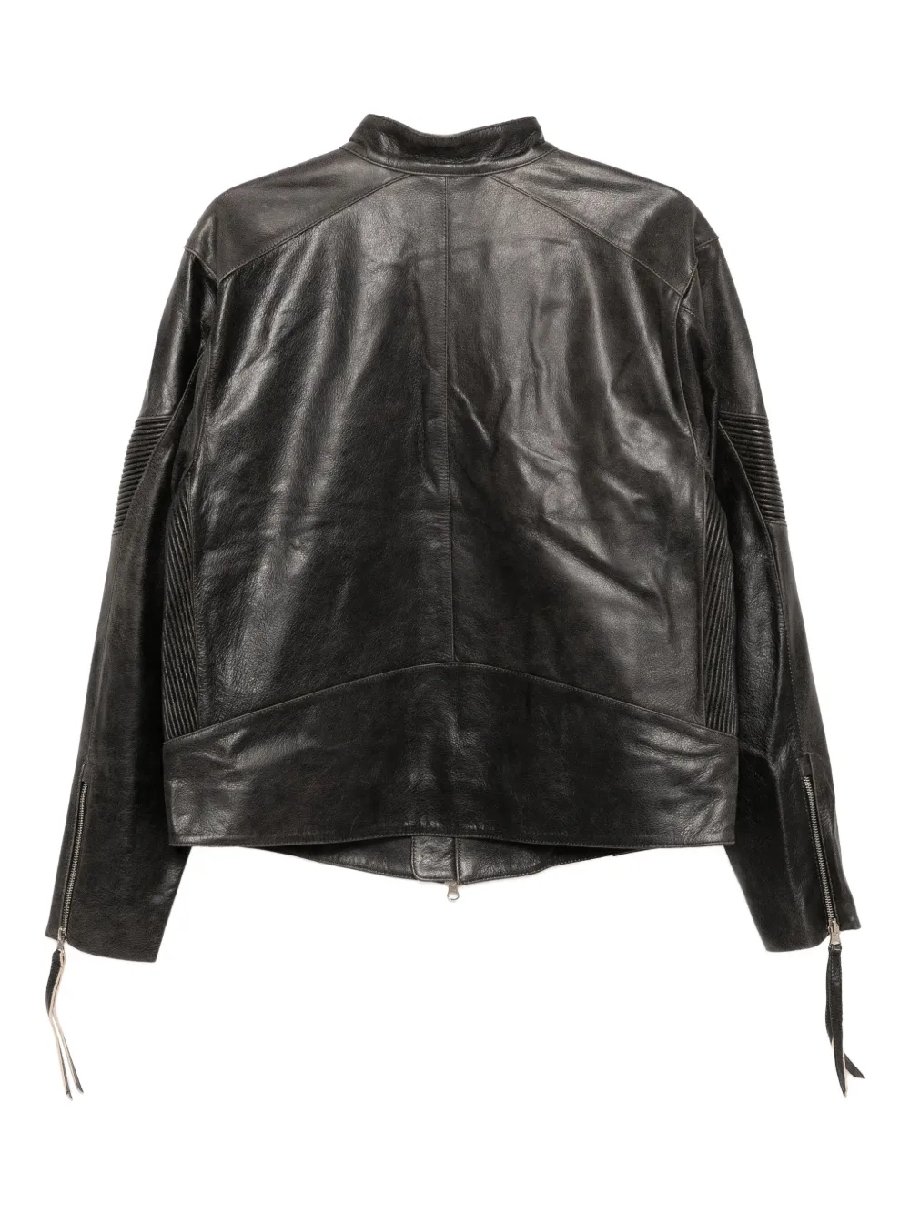 JUNTAE KIM embossed-leather biker jacket | Biker Jackets | Image 2