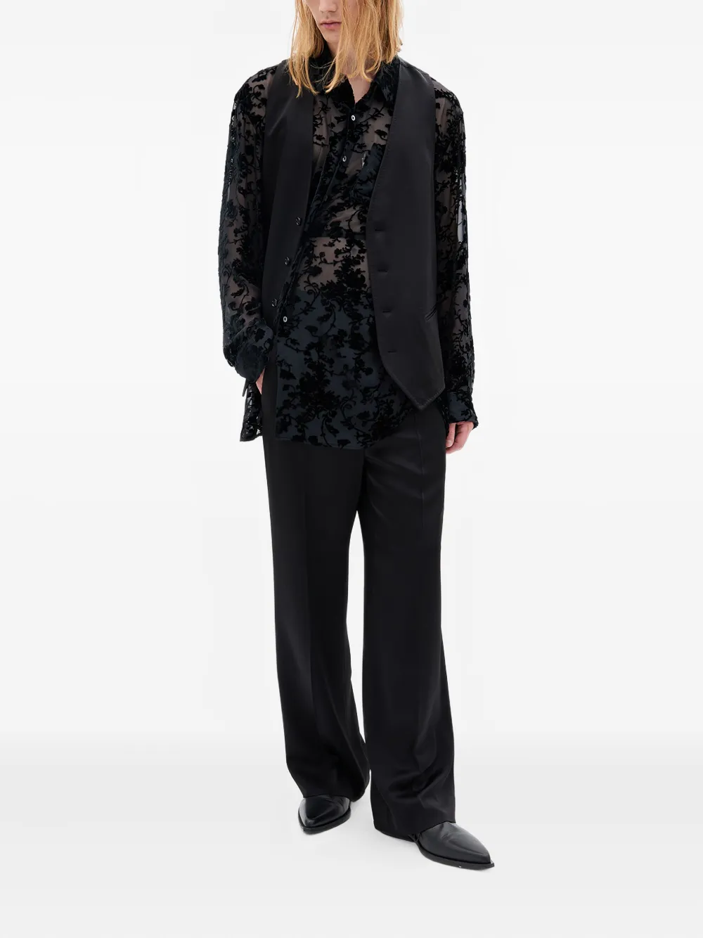 Ann Demeulemeester button-fastening waistcoat | Waistcoats & Gilets | Image 2