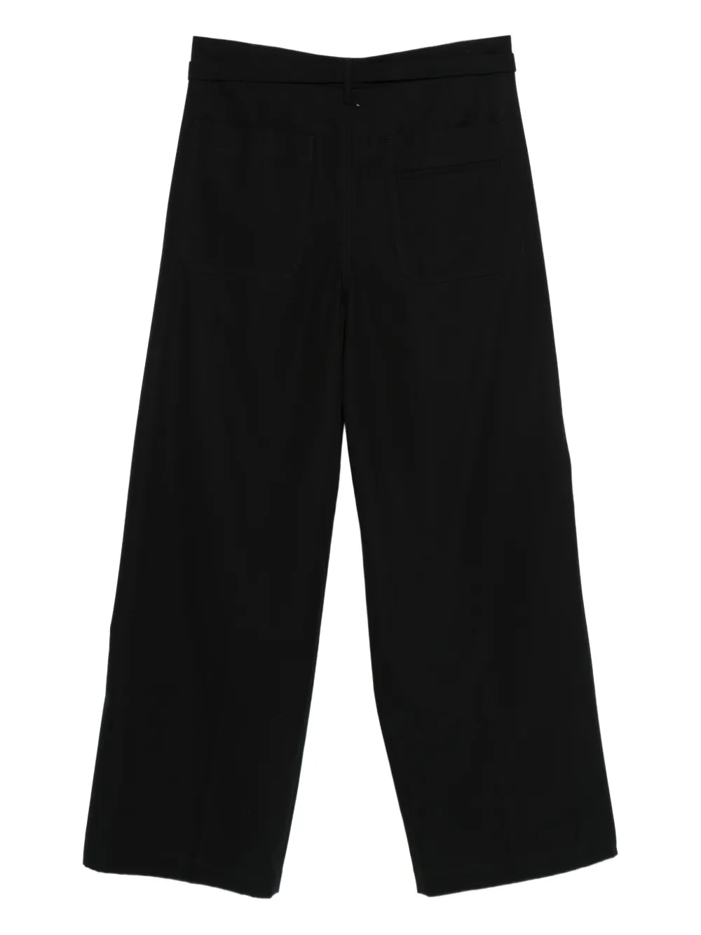 Ann Demeulemeester pantalones con pinzas y cinturón | Pantalones rectos y con corte regular | Image 2