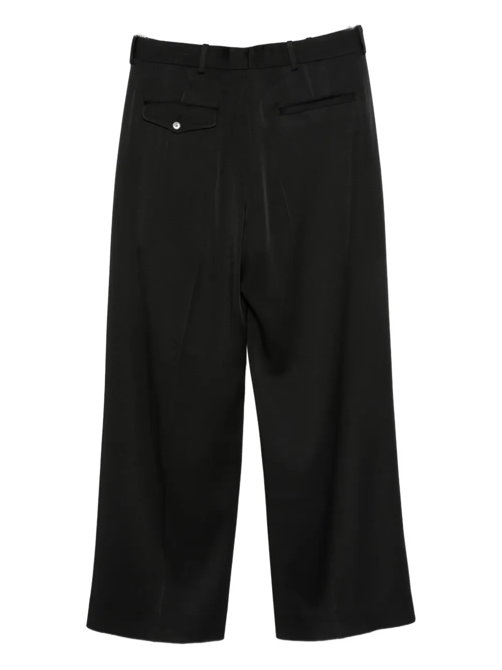 Ann Demeulemeester pleated pants - Zwart