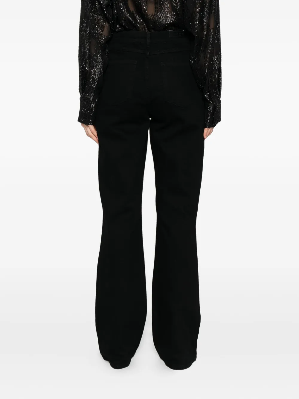 IRO button-fly jeans Zwart