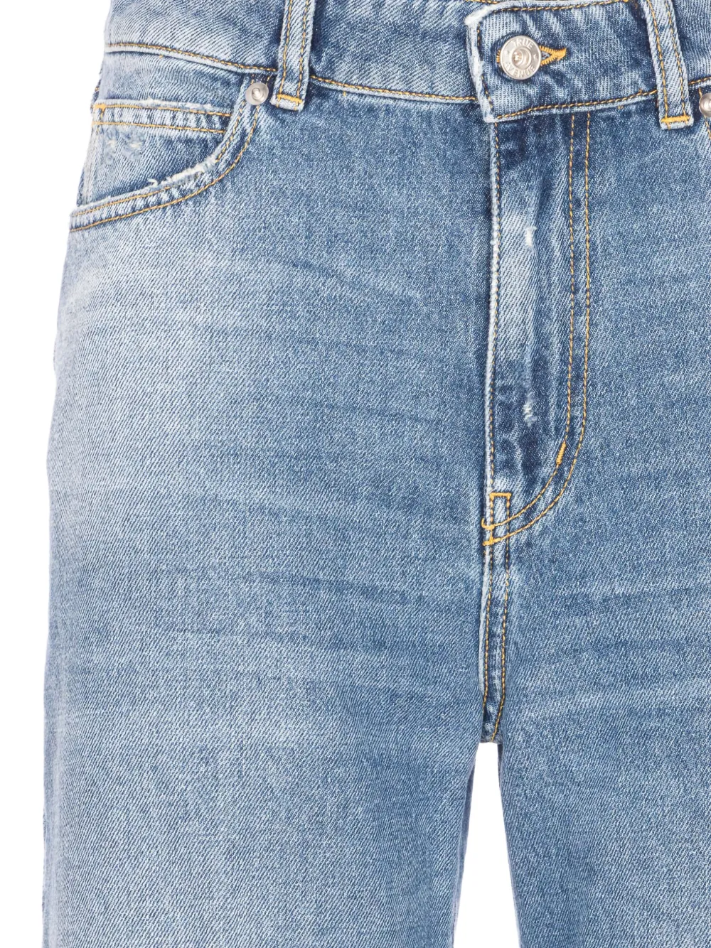 TRUE AVENUE Jeans met opgestikte zak Blauw