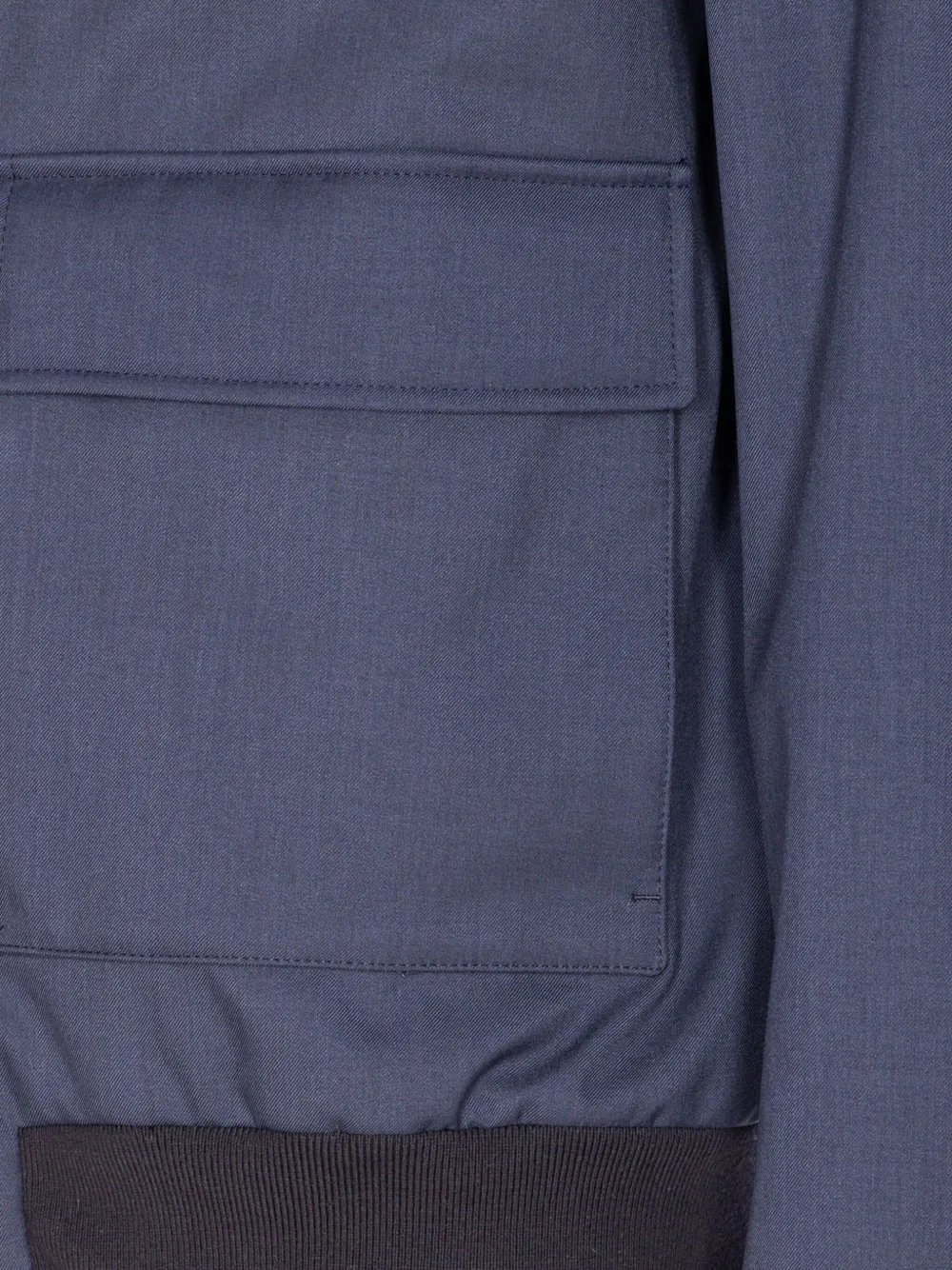 Herno Bomberjack met rits Blauw