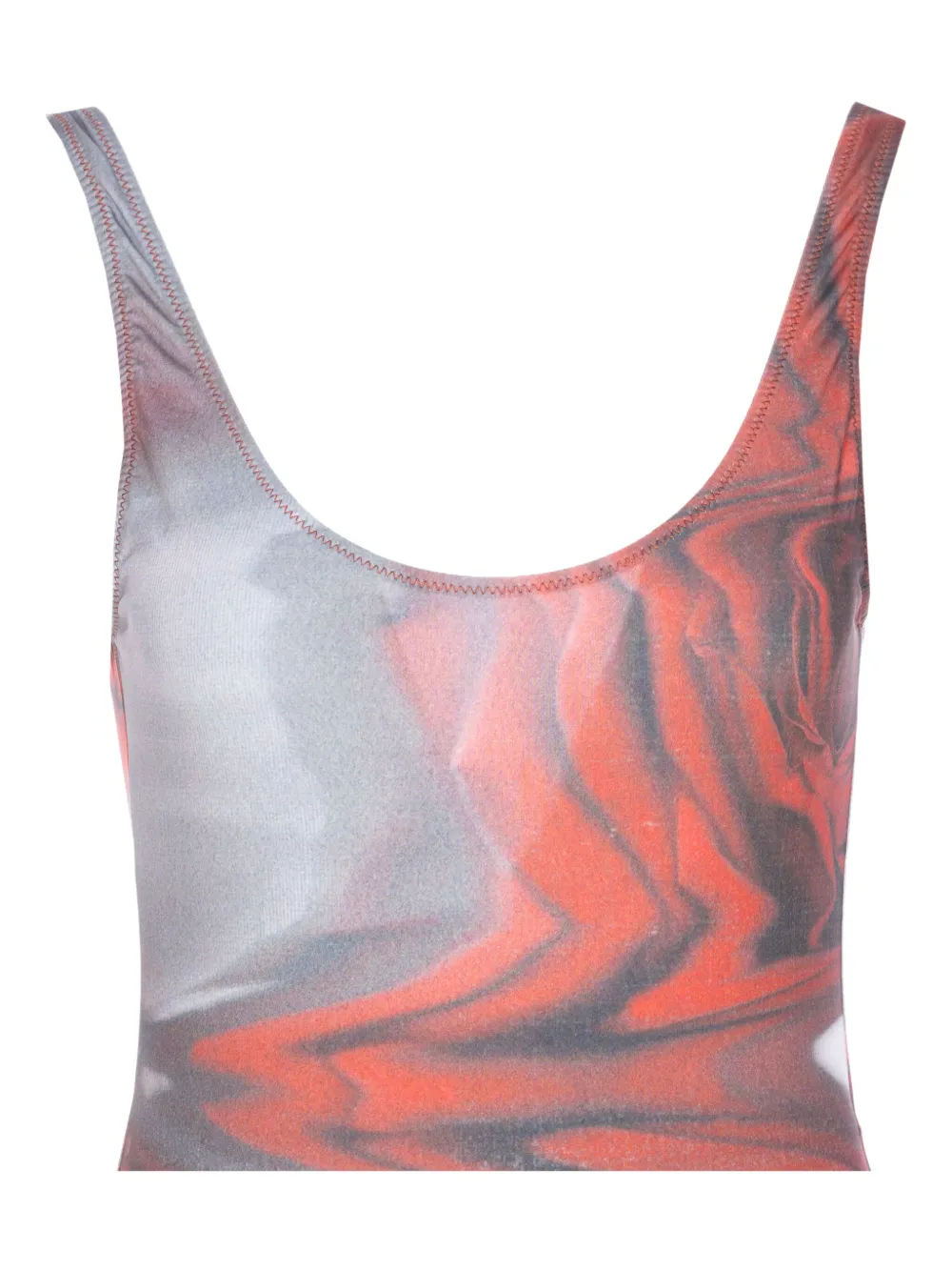 Jean Paul Gaultier Badpak met print Rood