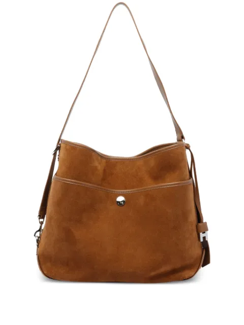 Hogan medium suede leather shoulder bag